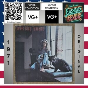CAROLE KING•Tapestry•Ode Records (#0DE SP 77009)•Terre Haute Pressing